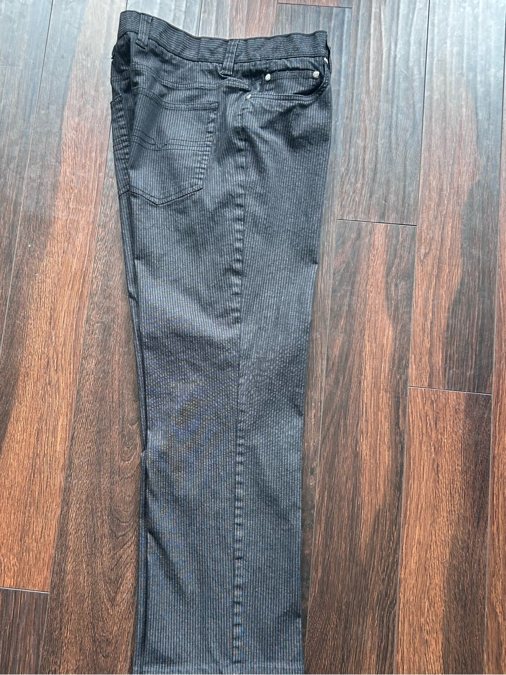 Point Zero textured black jeans 36 - Picture 4 of 10